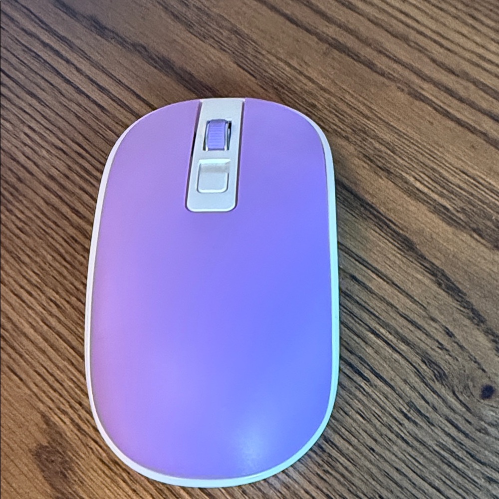 Purple Wireless Mouse
